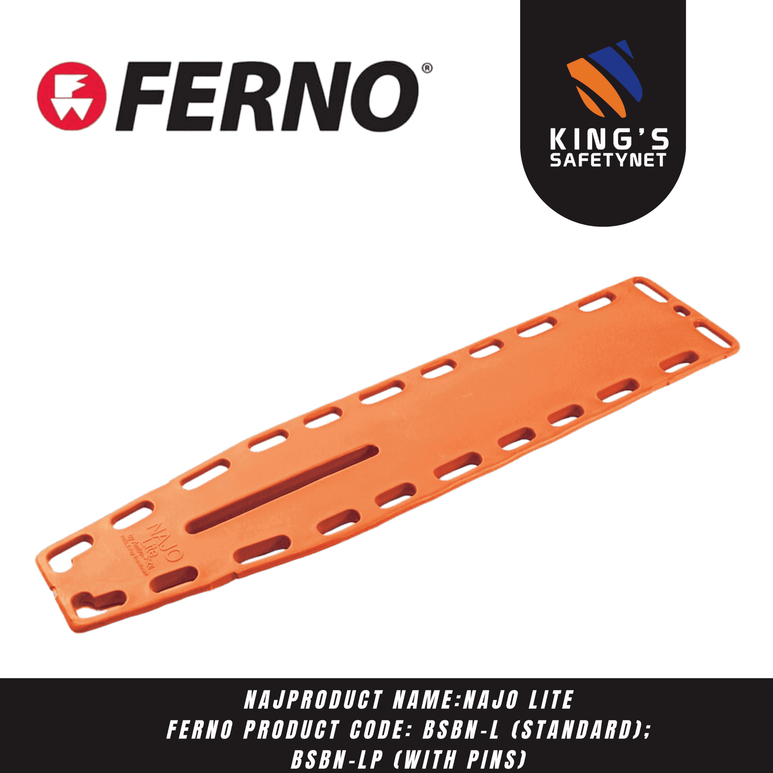 Ferno Backboards / Spineboards Najo Lite