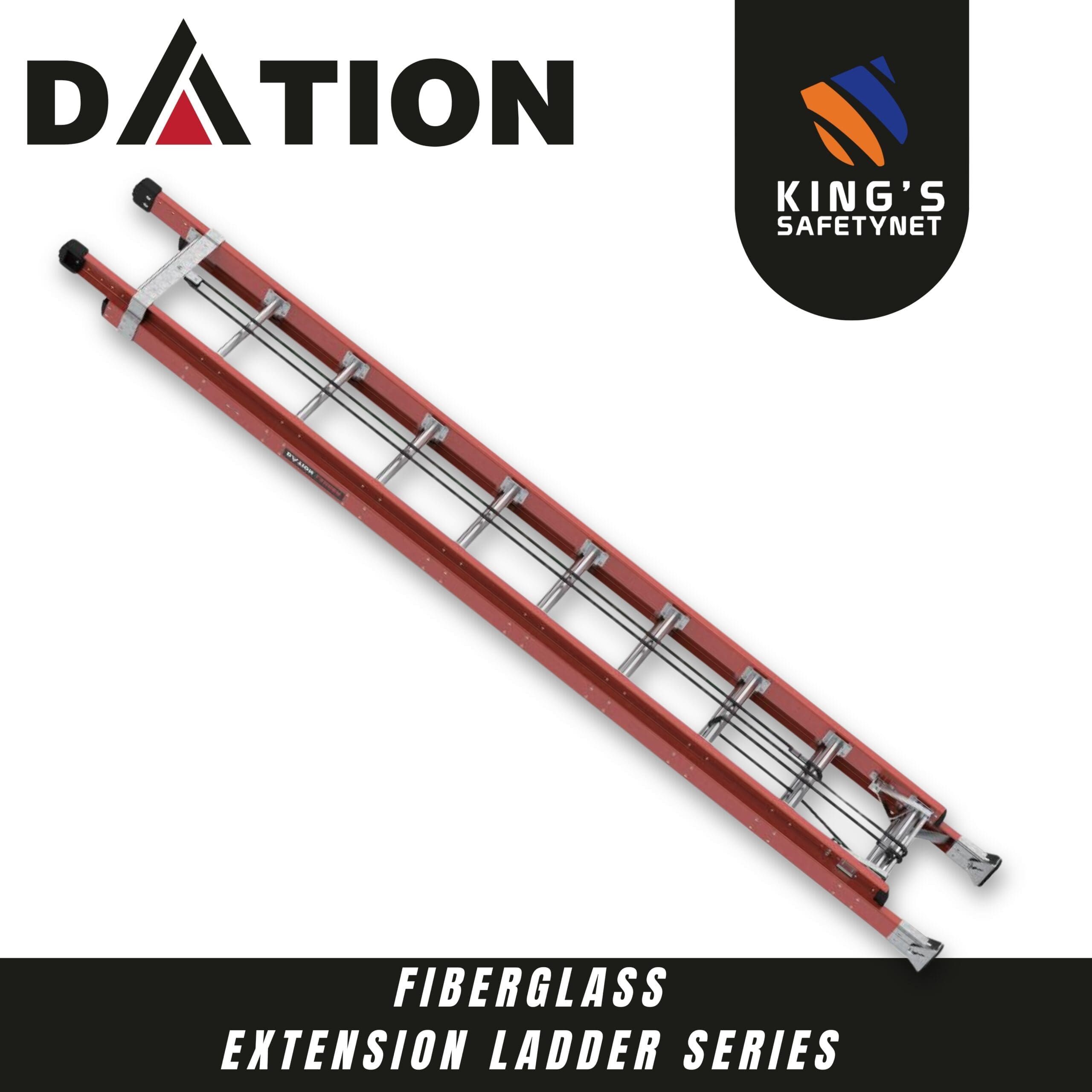DATION FIBERGLASS EXTENSION LADDER SERIES