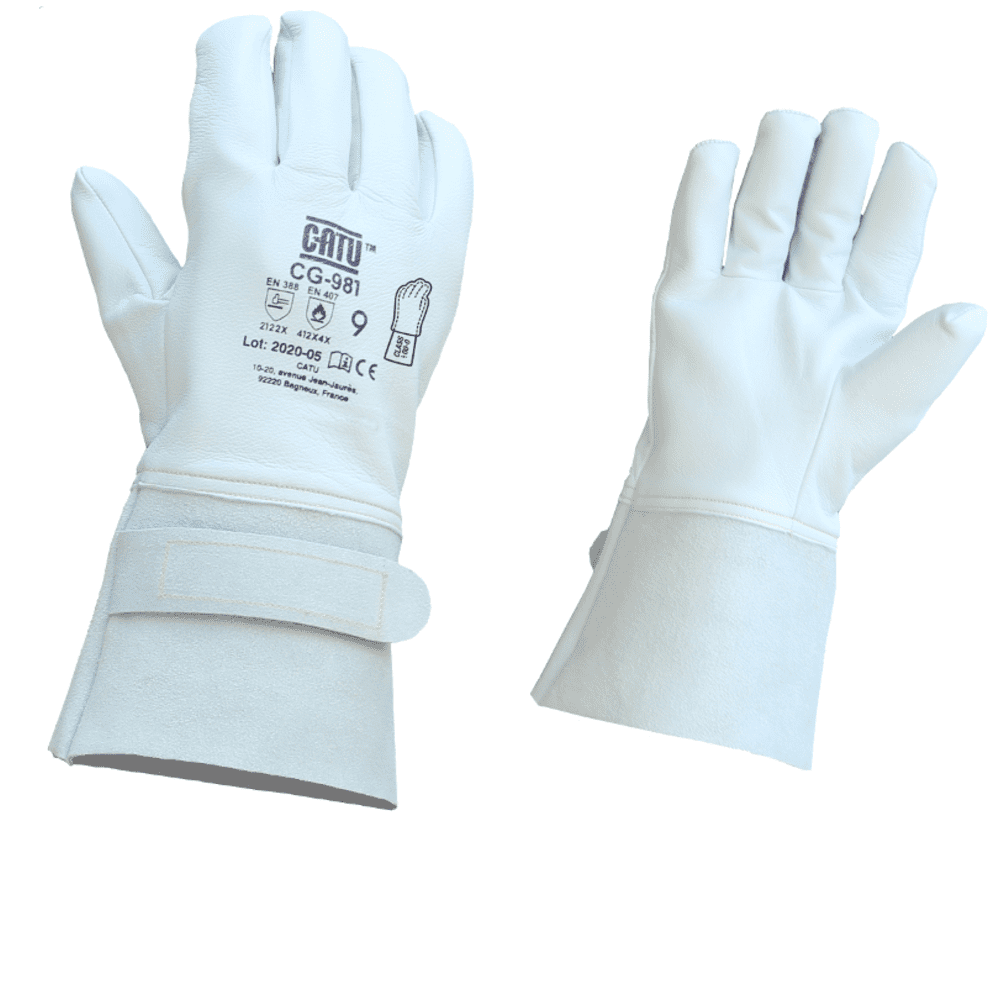 CATU Leather overgloves for low voltage insulating gloves CG-981