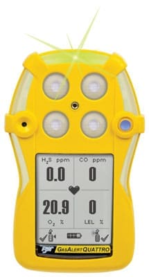 BW TECHNOLOGIES Multi-Gas Detector GAS ALERT MAX XT II